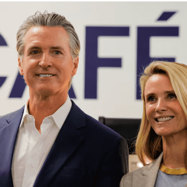 Newsom Says Trump Justice Department Put Him (And Wife!) On'Hit List'