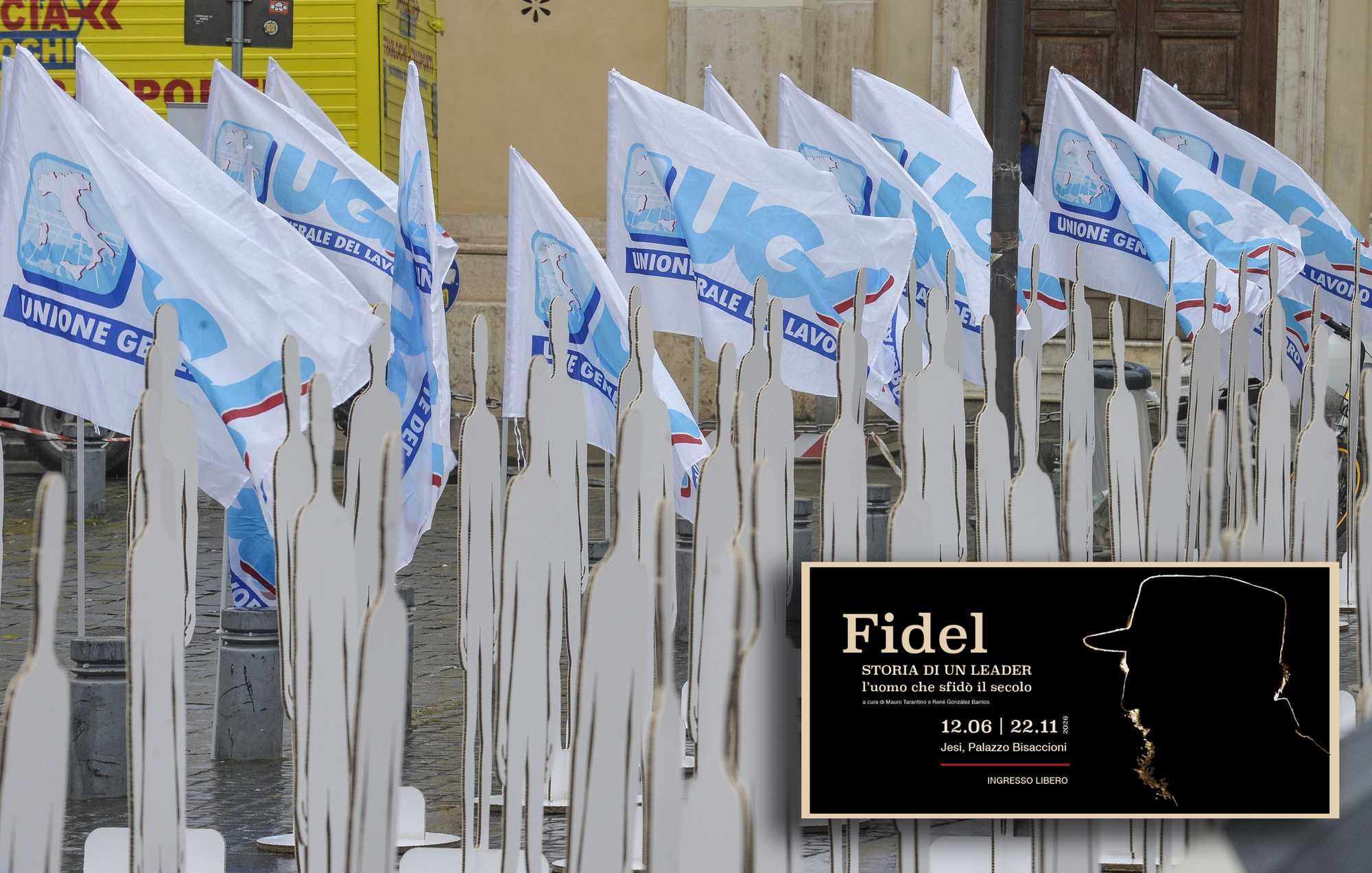 L’ipocrisia rossa esalta Fidel e respinge l’Ugl