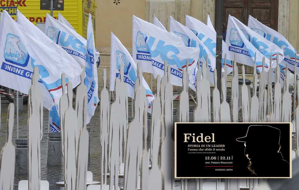 L’ipocrisia rossa esalta Fidel e respinge l’Ugl