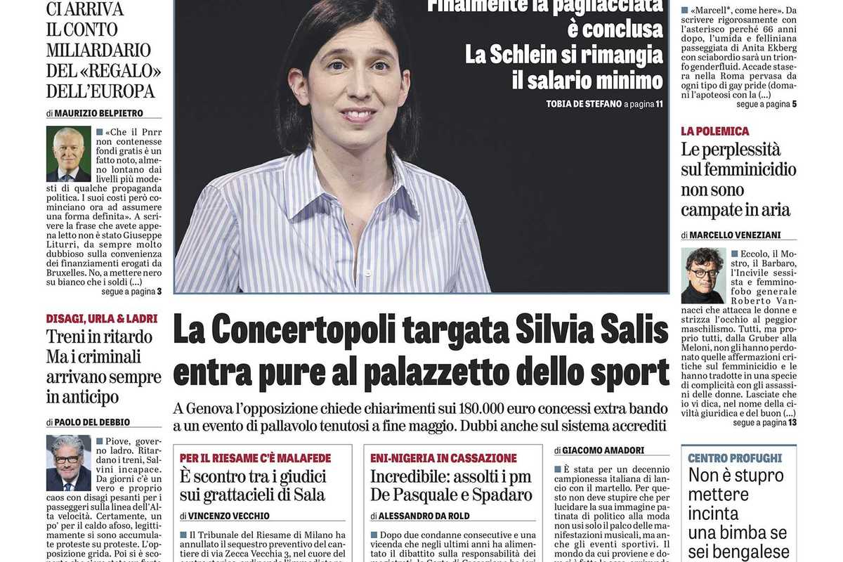 Oggi in edicola