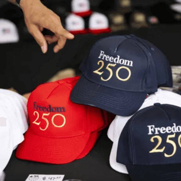 Trump Orders Federal Workers To Wear His 'Freedom 250' Promotional Merch