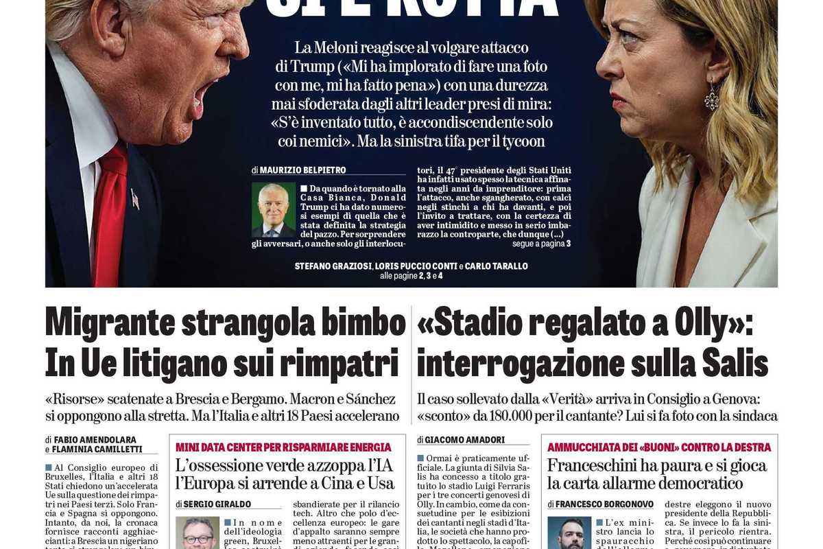Oggi in edicola