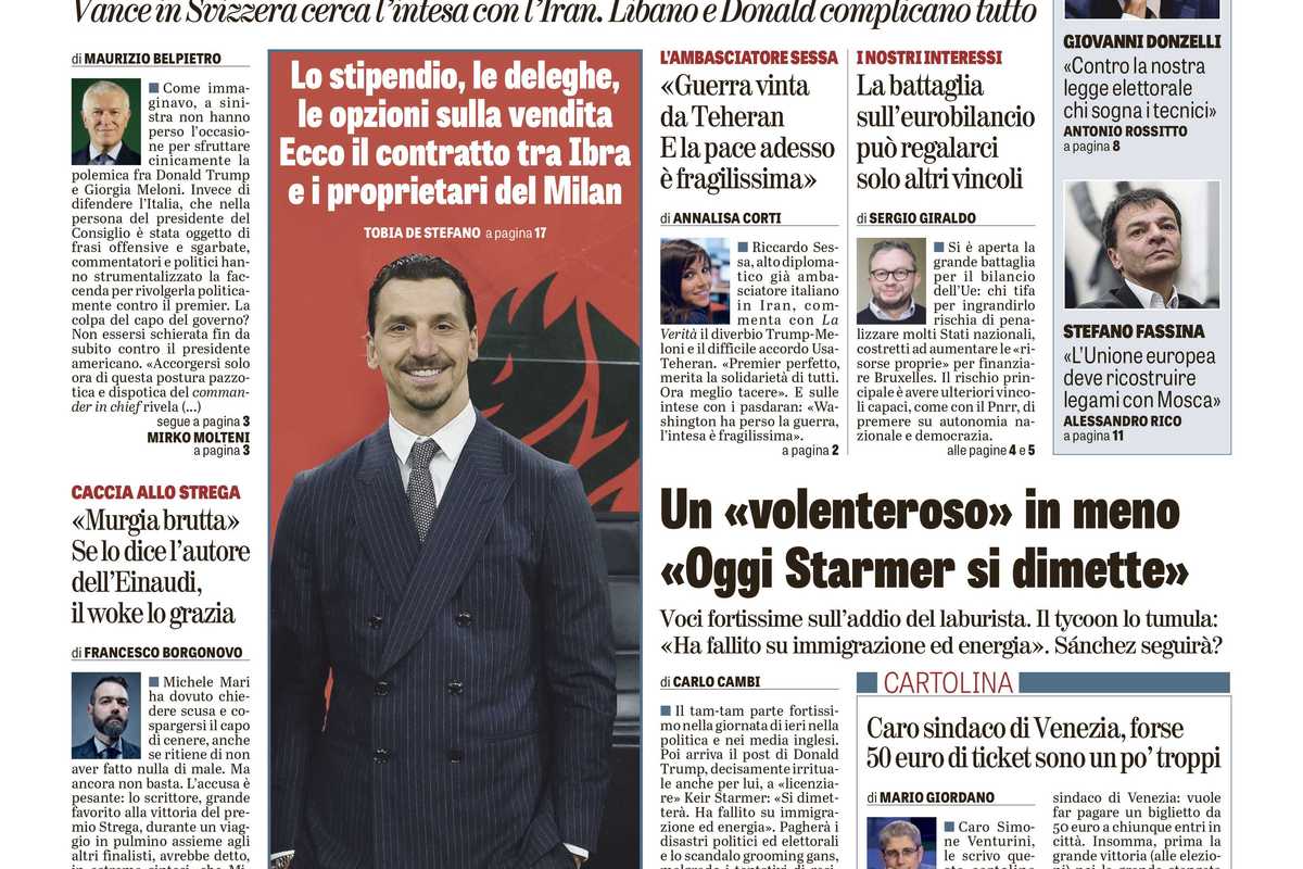 Oggi in edicola
