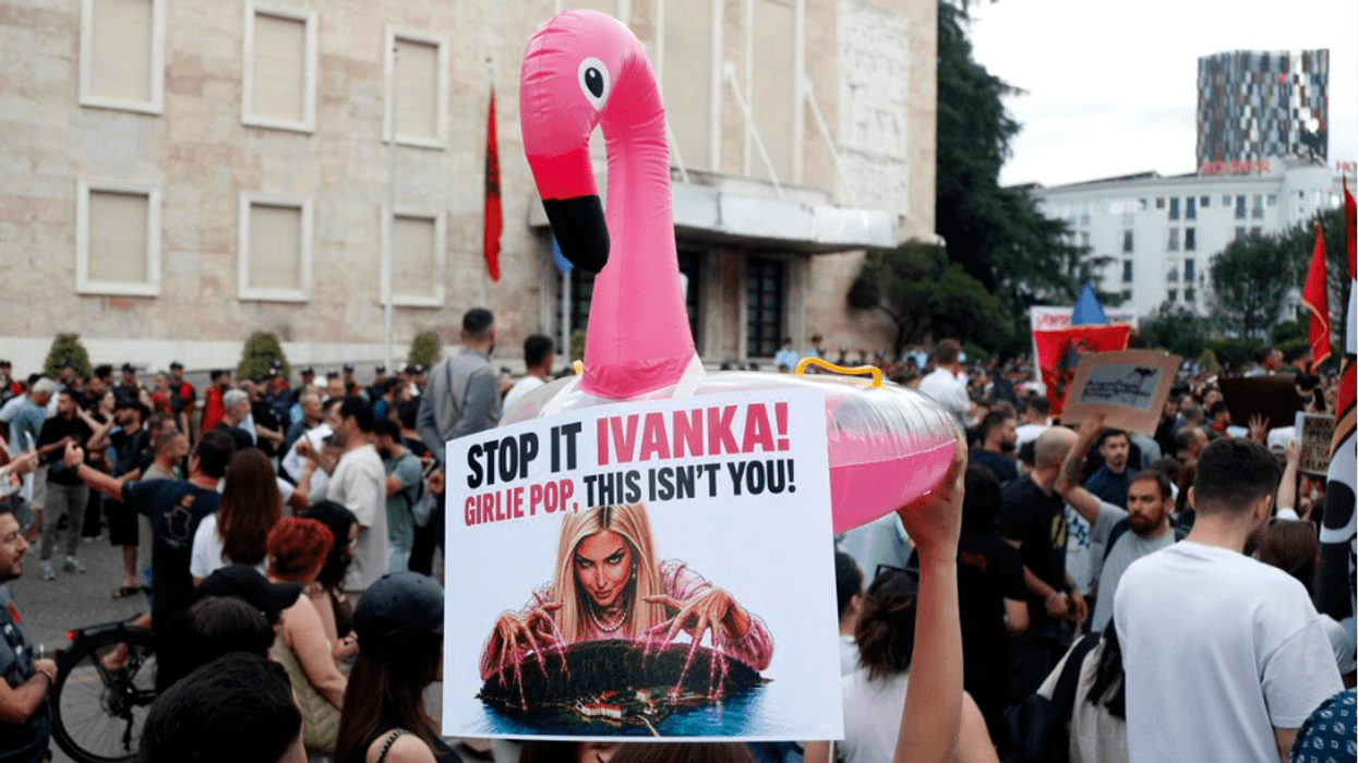 Rising Up Against Trump-Kushner Resort Ripoff, Albanians Lead The Way