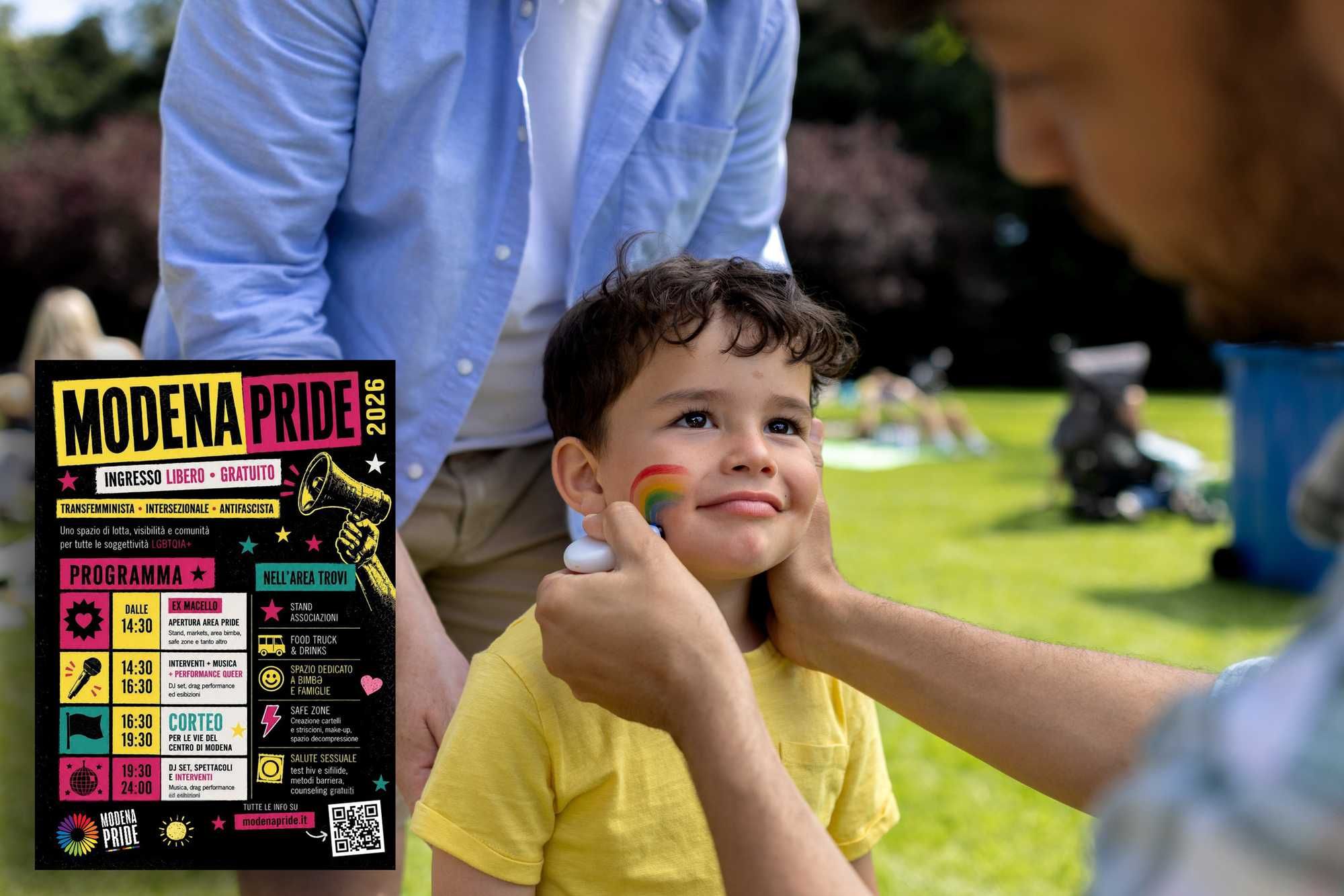 Anche a Modena va in scena il «Baby Pride»
