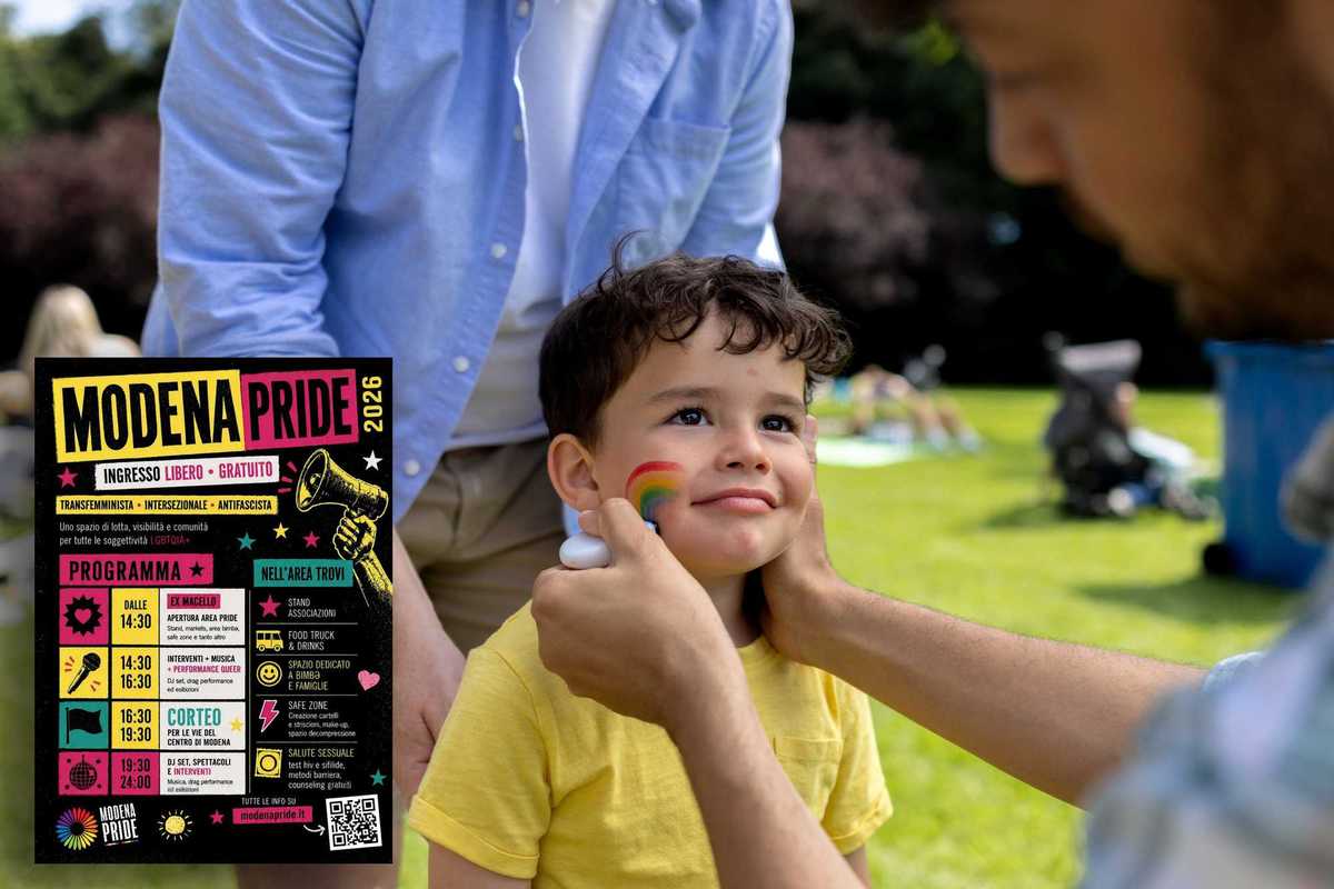 Anche a Modena va in scena il «Baby Pride»
