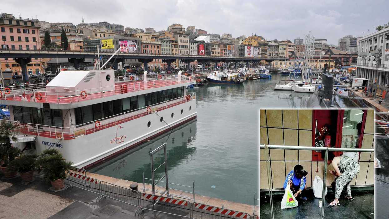 Genova ripulita per il sopralluogo, finita la visita torna subito il degrado