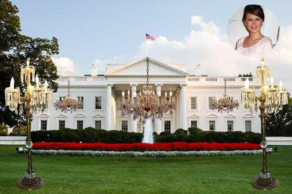 How Would First Lady Melania Trump Trick Out The White House?