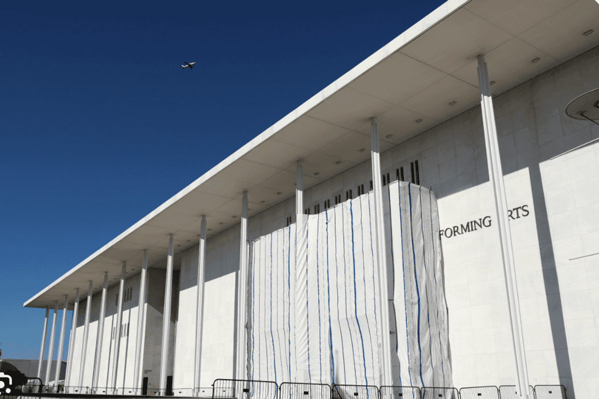 Covering Up Kennedy Center Facade, Trump Makes Desperate Claim