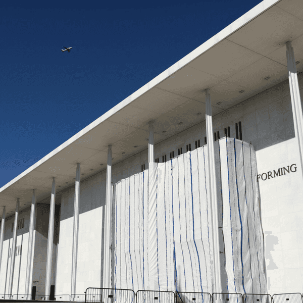 Covering Up Kennedy Center Facade, Trump Makes Desperate Claim