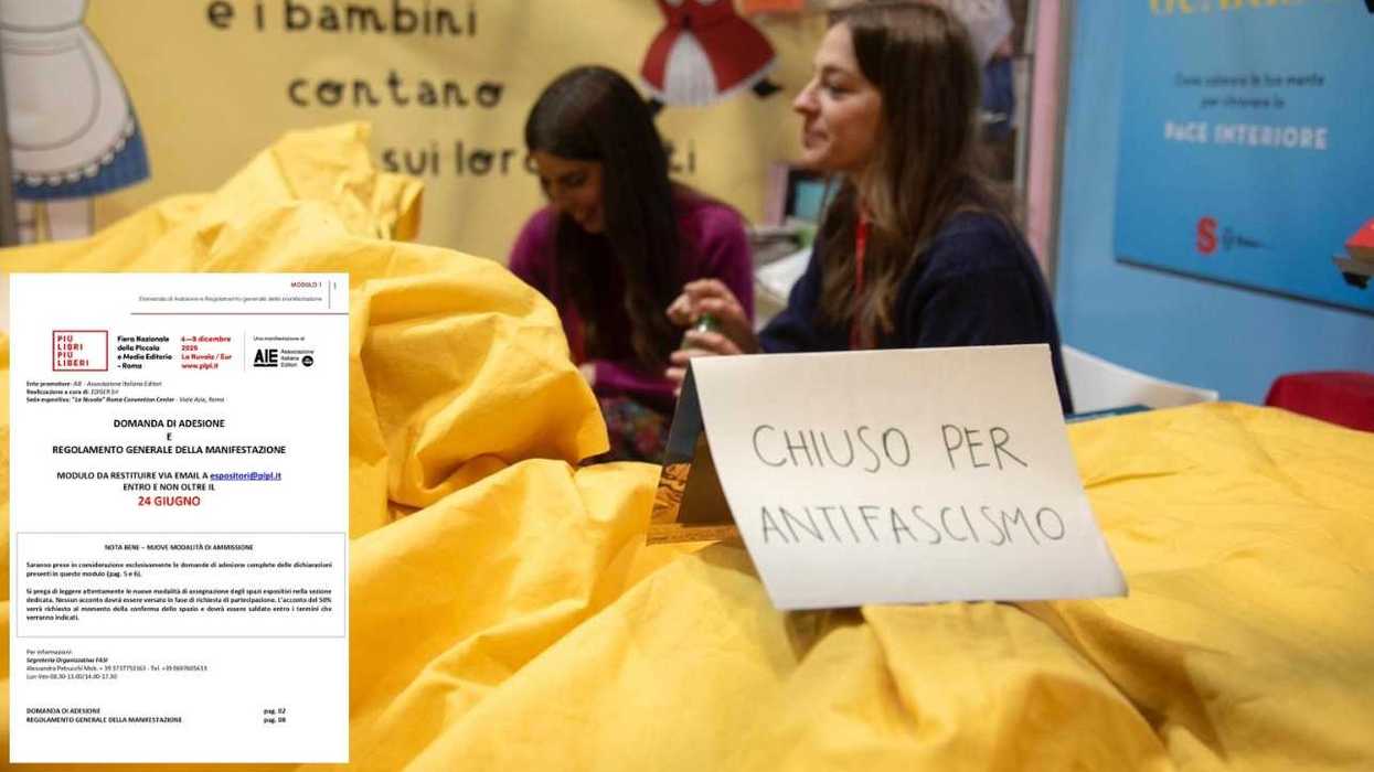 Non esistono più limiti al ridicolo del patentino antifascista per editori