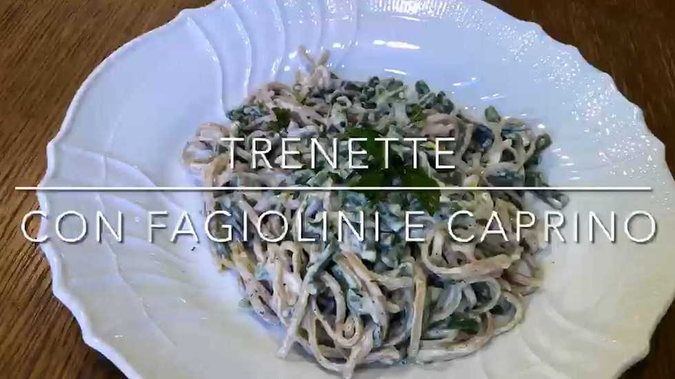 Cuciniamo insieme | Trenette caprino e fagiolini
