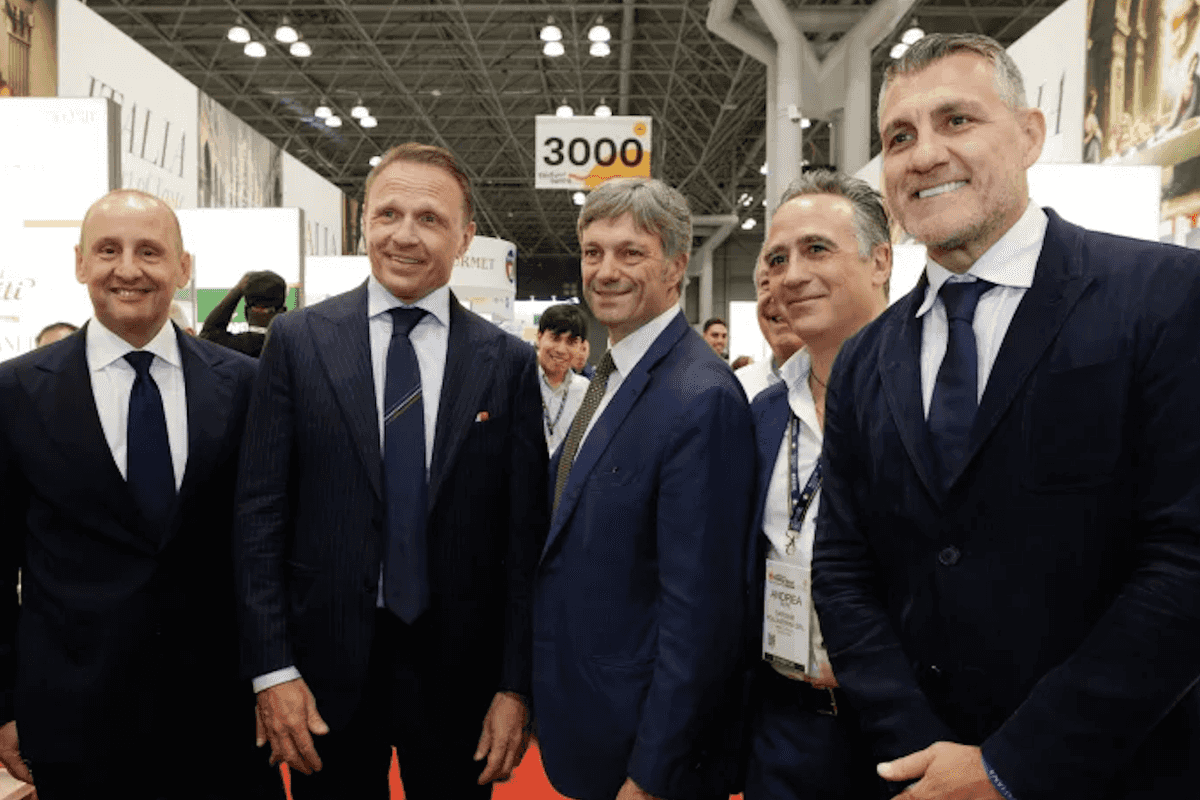 Vieri porta il Made in Italy a New York: «Il nostro cibo è il migliore al mondo»