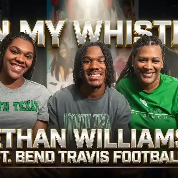 On My Whistle Podcast | FB Travis WR Ethan Williams commits to North Texas