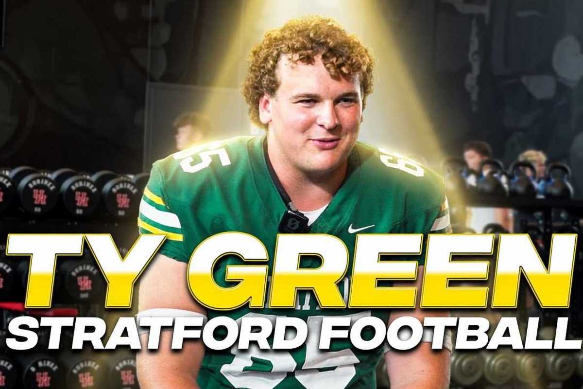 VYPE Spotlight | Stratford Spartans OL and TCU-commit Ty Greene