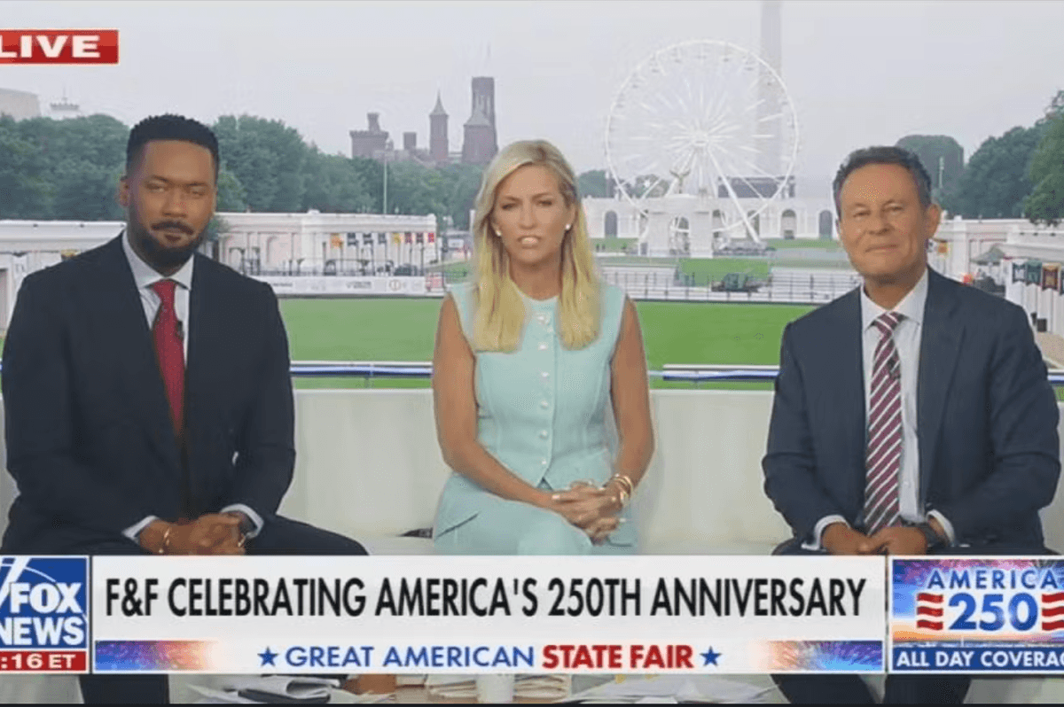 A Surprising Moment Of Real Patriotism -- And Civic Sanity -- On Trump's Fox Favorite