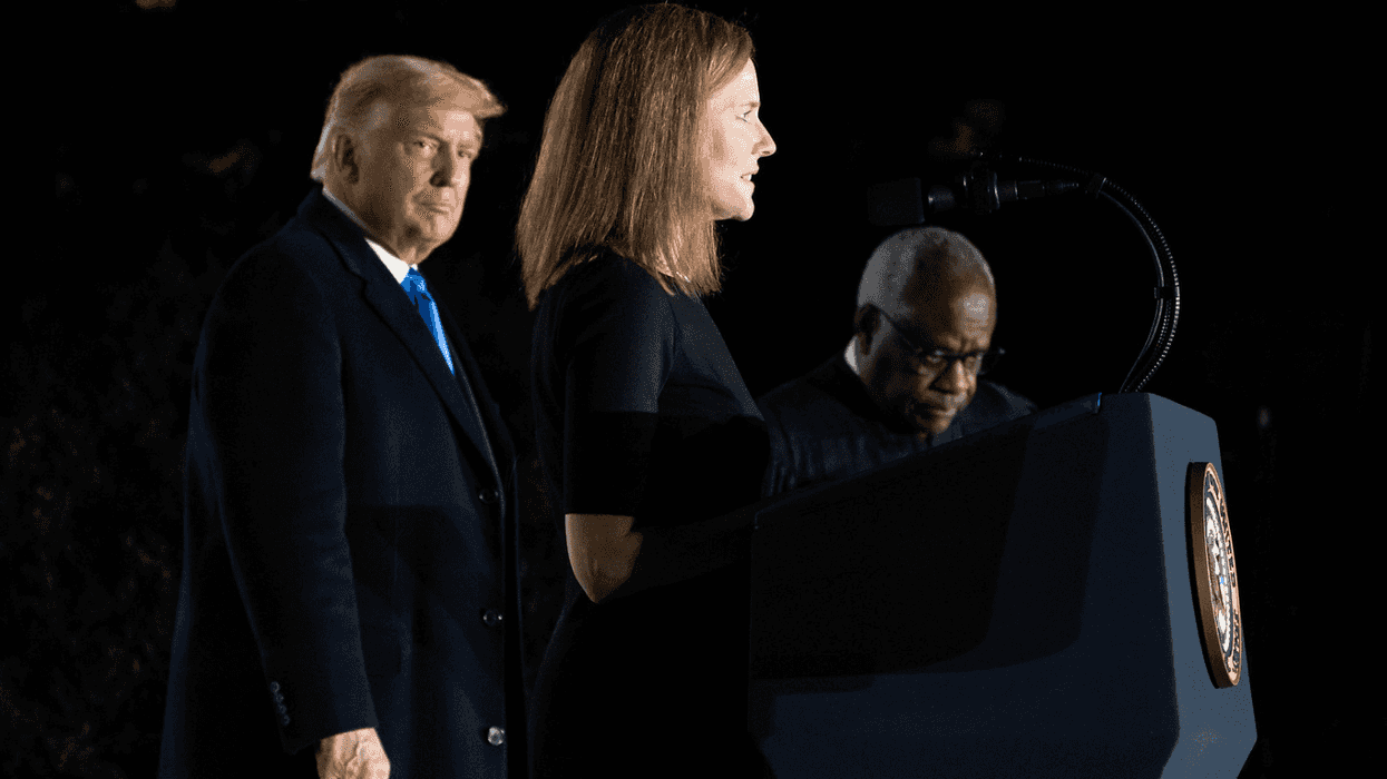 Enraged By Supreme Court Mail Ballot Decision, Trump Blames Amy Coney Barrett