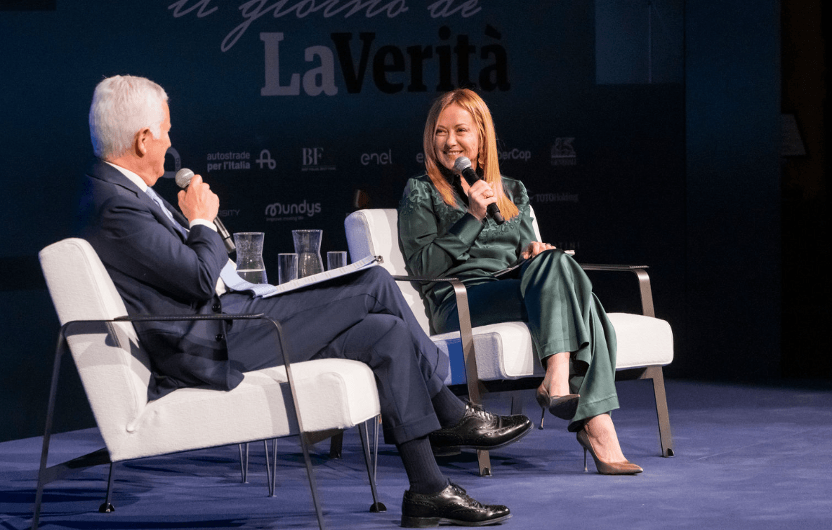 Giorgia Meloni al Giorno della Verità: «La politica estera non è Temptation Island»