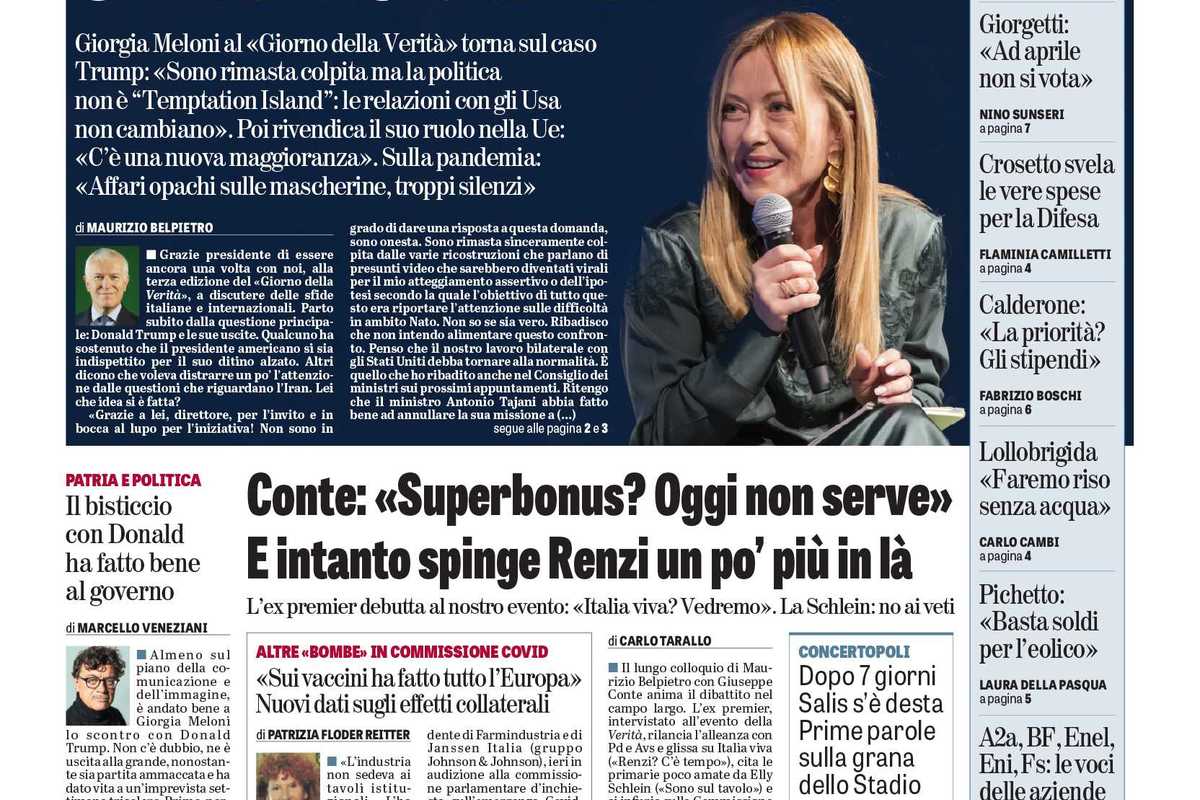 Oggi in edicola