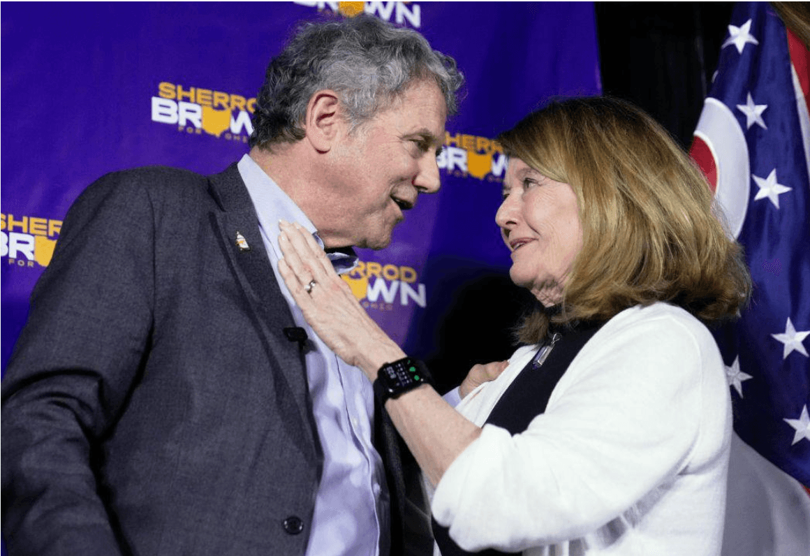 Can Sherrod Brown (And Donald Trump) Flip Red Ohio Back To Blue?