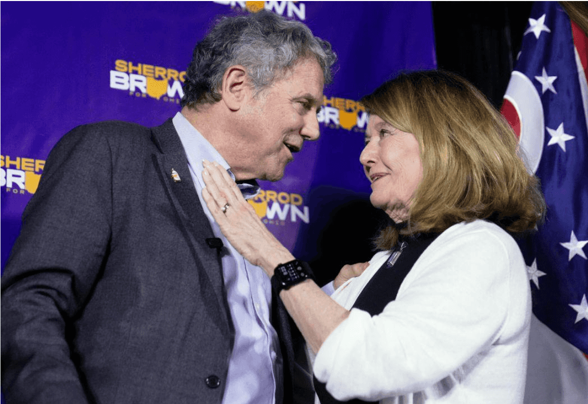 Can Sherrod Brown (And Donald Trump) Flip Red Ohio Back To Blue?