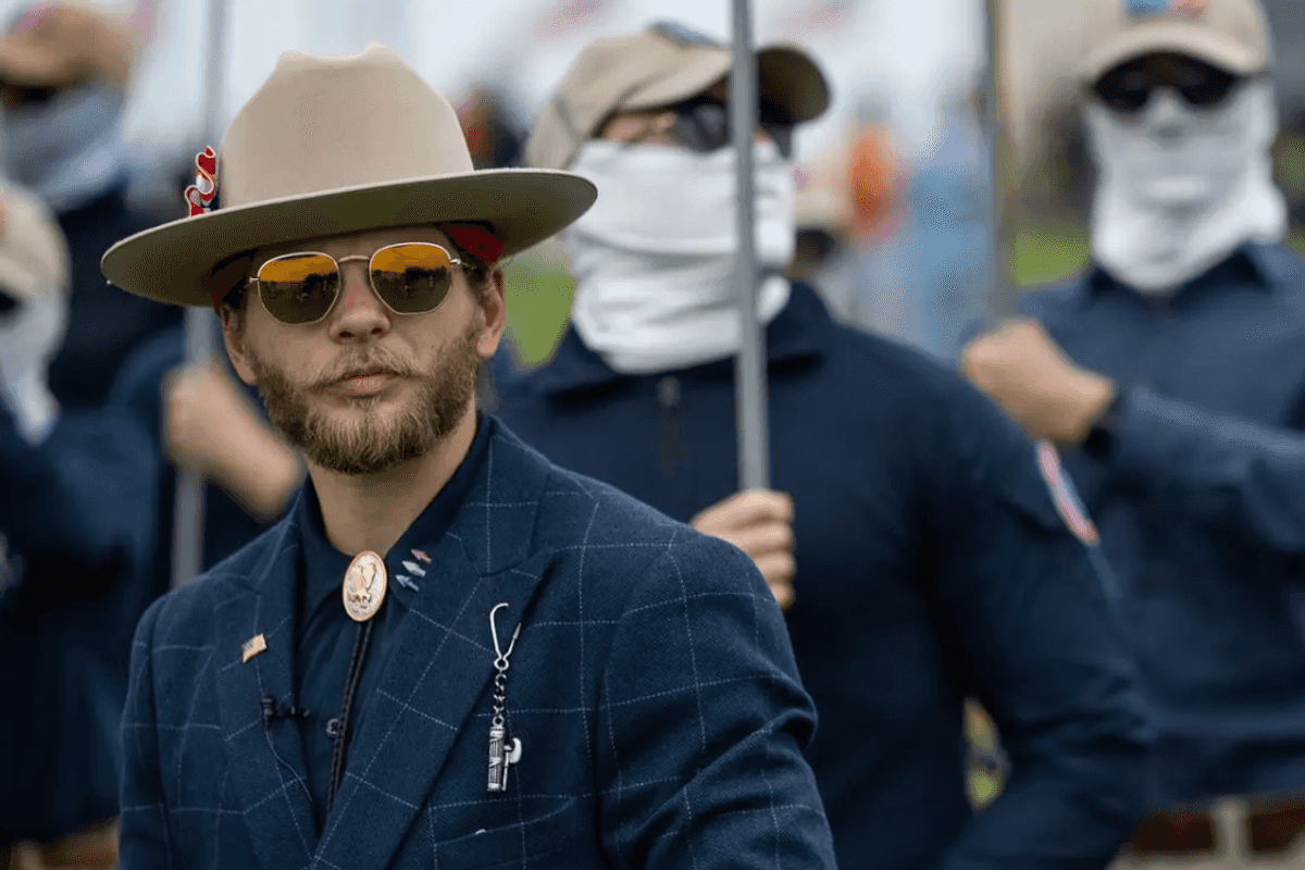 While Fascist Goons Hide Behind Masks, Republicans Pretend They Don't Exist
