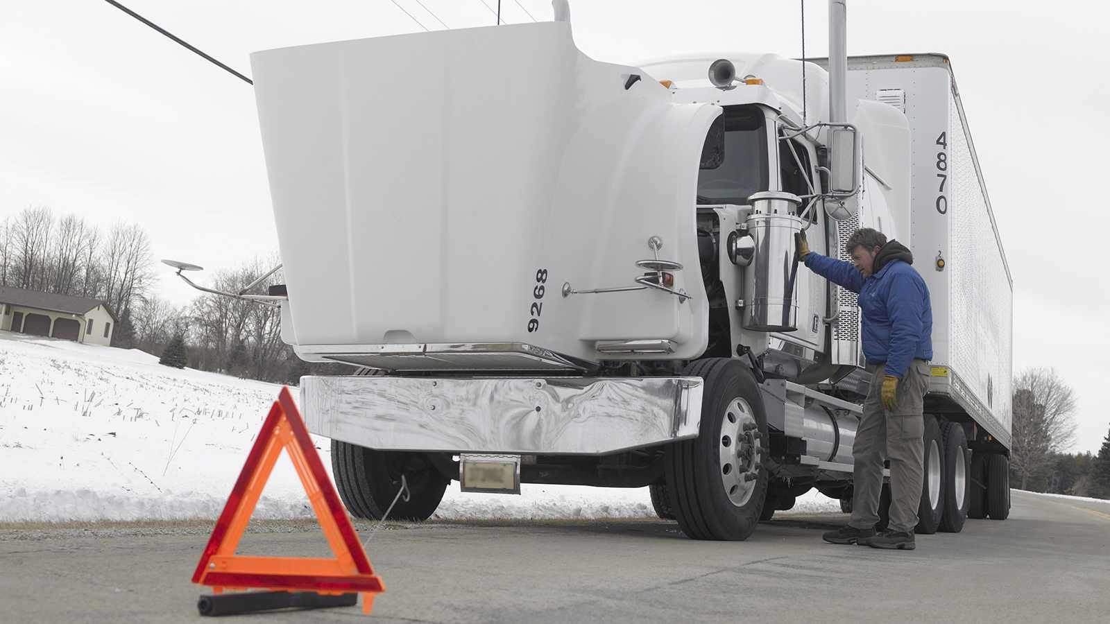 Vehicle breakdown and road repair