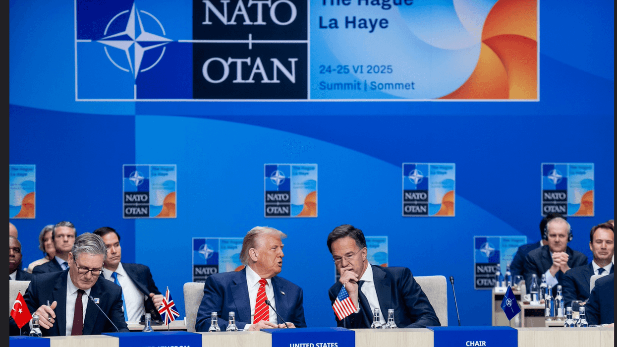 Trump Opens NATO Summit By Renewing Demand To Annex Greenland