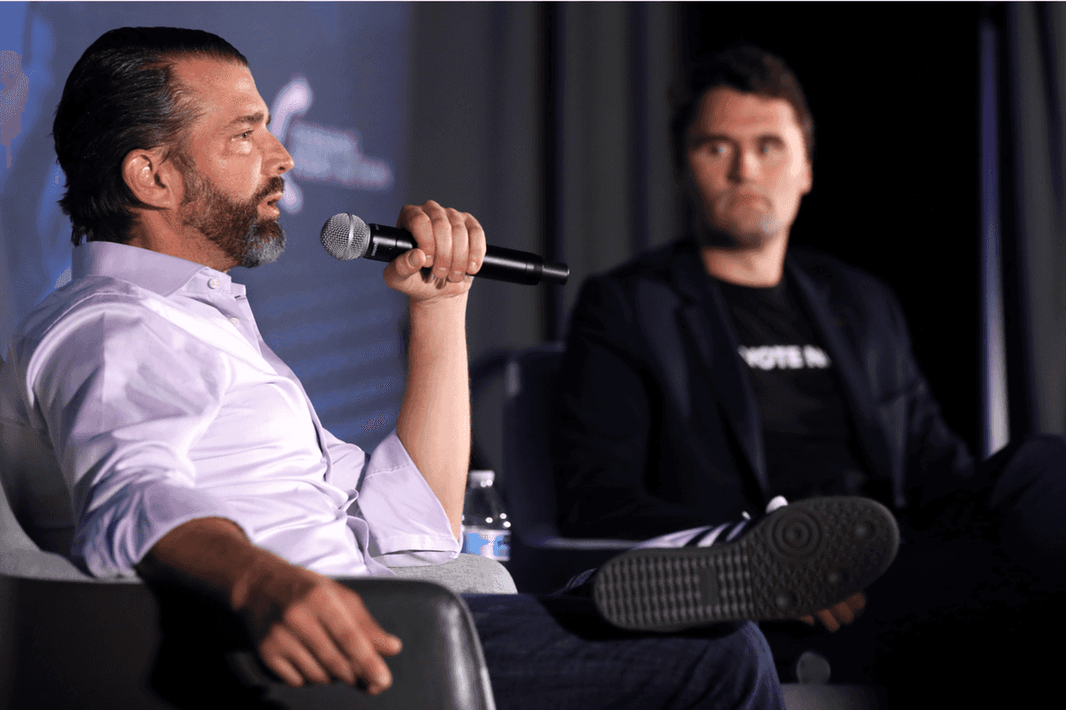 Conspiracy Theorist Don Junior Complains About Charlie Kirk Conspiracy 'Noise'