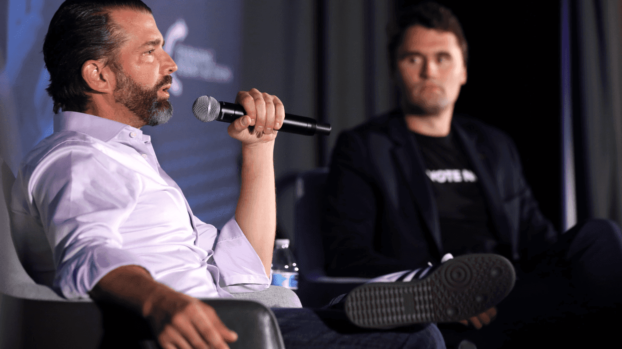 Conspiracy Theorist Don Junior Complains About Charlie Kirk Conspiracy 'Noise'