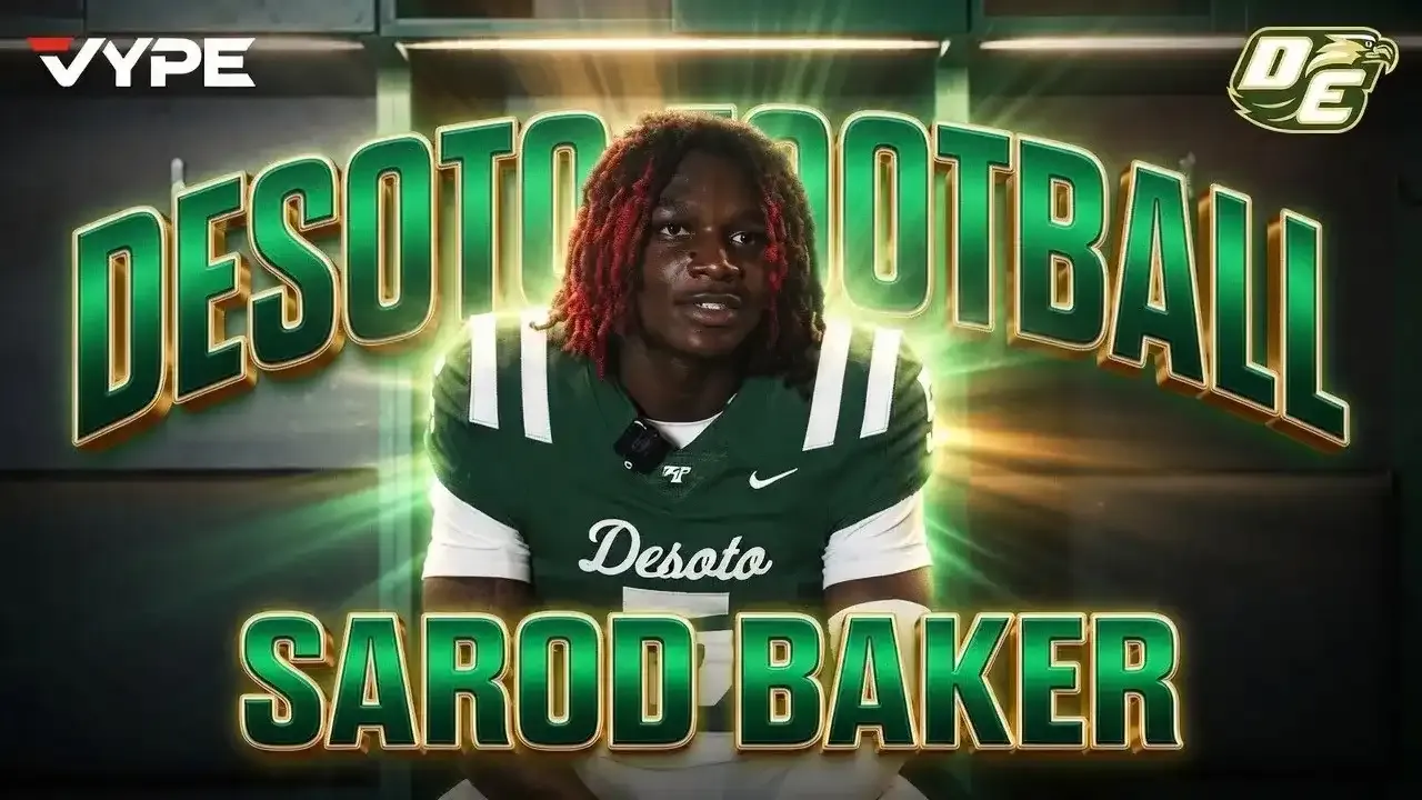 VYPE Spotlight | DeSoto RB and Texas Tech-Commit SaRod Baker