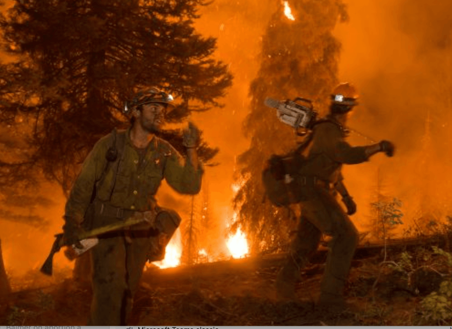 Trump's Wildfires: The Arsonist Complains About Choking On Smoke