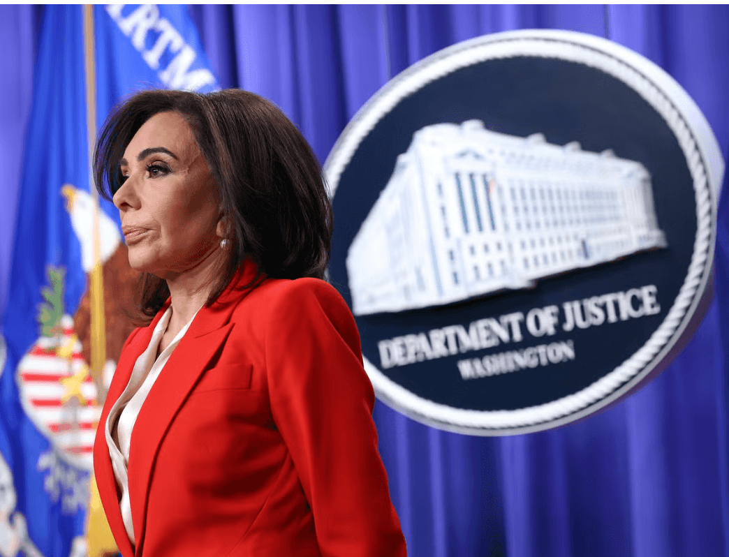 Comical Feud Erupts Between Pirro And Burgum Over Reflecting Pool Fiasco