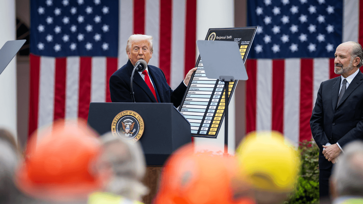 Trump liberation day with Lutnick