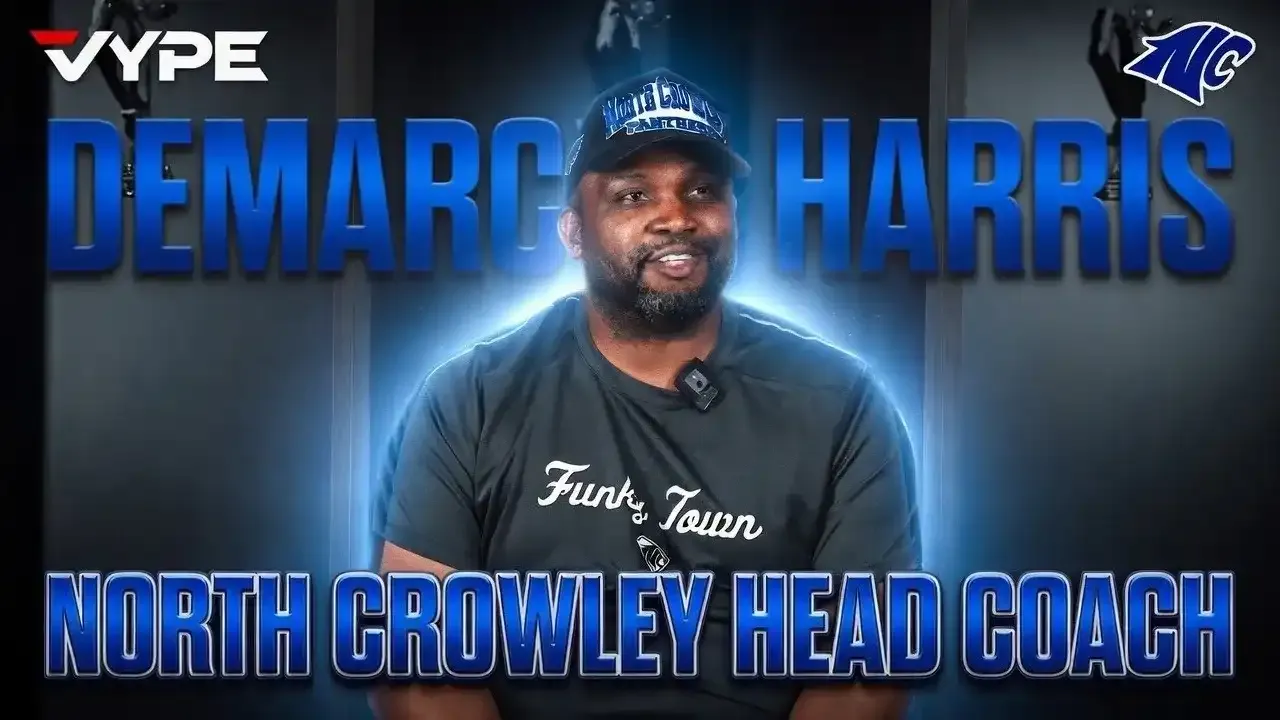 VYPE Coaches Corner | North Crowley Head Football Coach Demarcus Harris