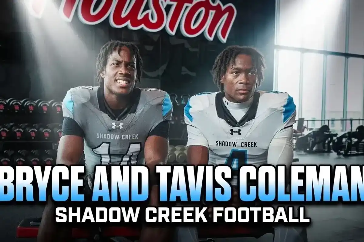 VYPE Spotlight | Shadow Creek TE Bryce Coleman and QB Tavis Coleman