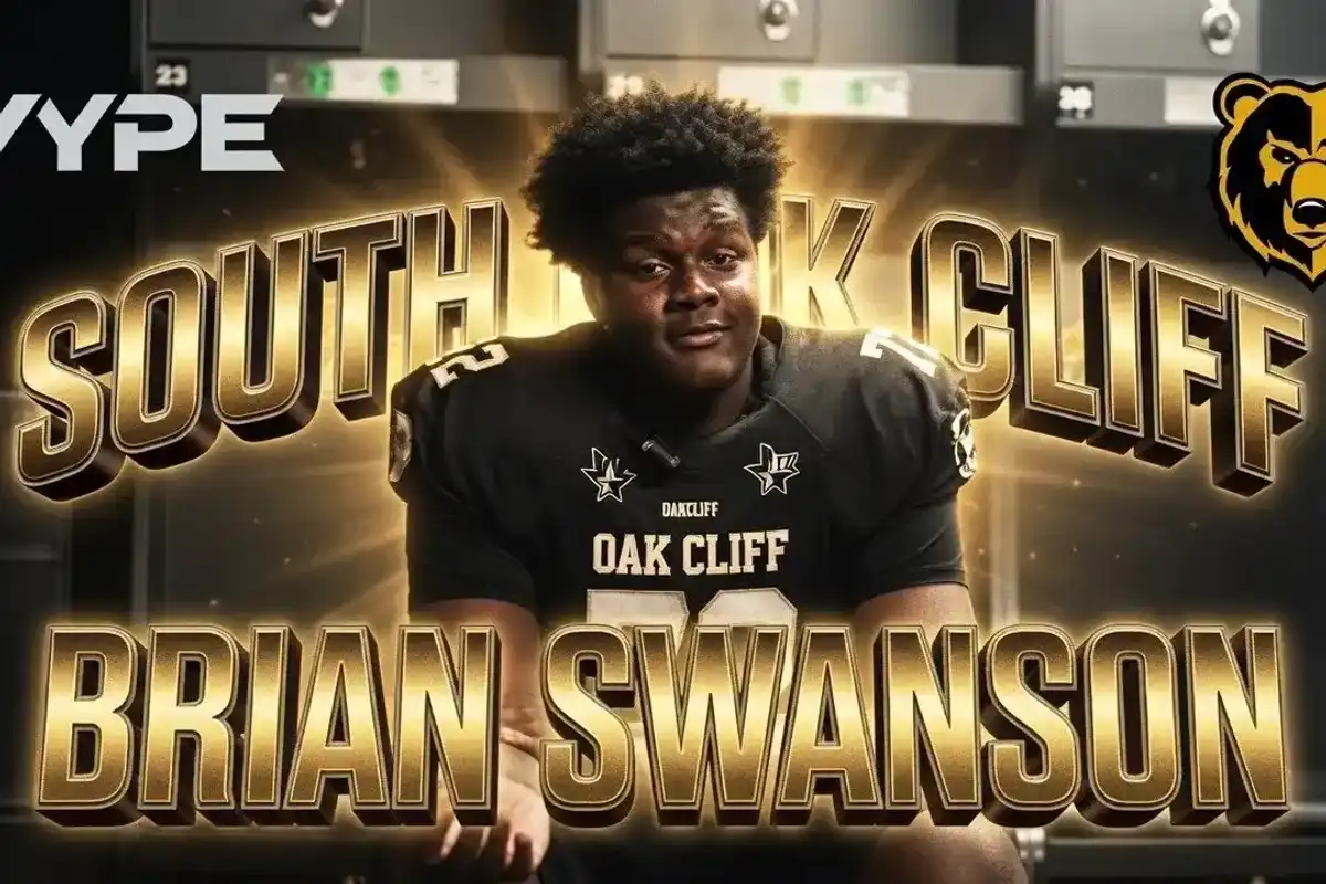 VYPE Spotlight | South Oak Cliff OL and Texas-Commit Brian Swanson