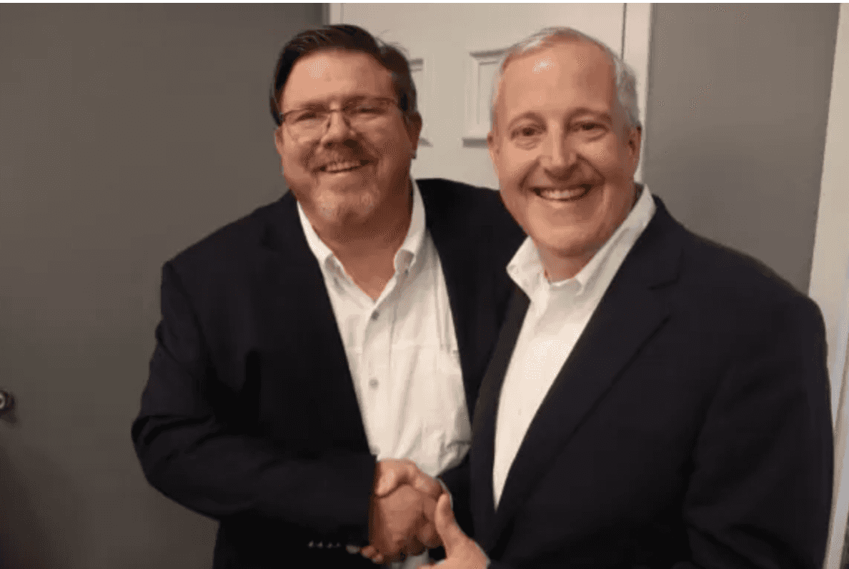 Harvey West and Michael Whatley