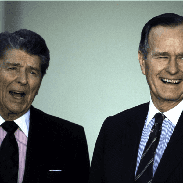 Reagan and Bush Sr