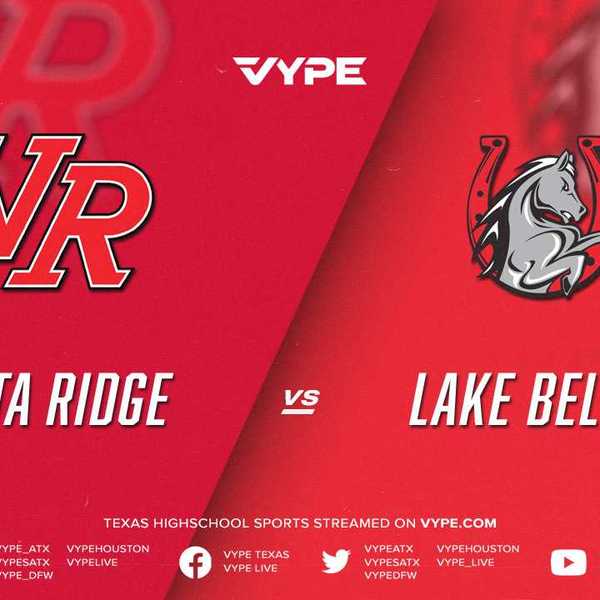 7PM - Football: Vista Ridge vs. Lake Belton