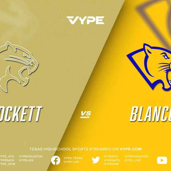 7:30PM - Football: Crockett vs. Blanco
