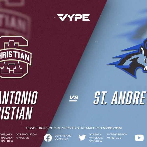 7:30PM - Football: San Antonio Christian vs. St. Andrew's