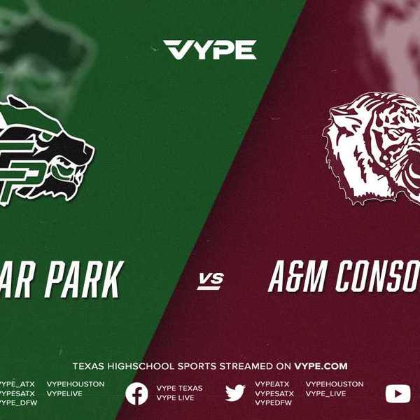 7PM - Football: Cedar Park vs. A&M Consolidated