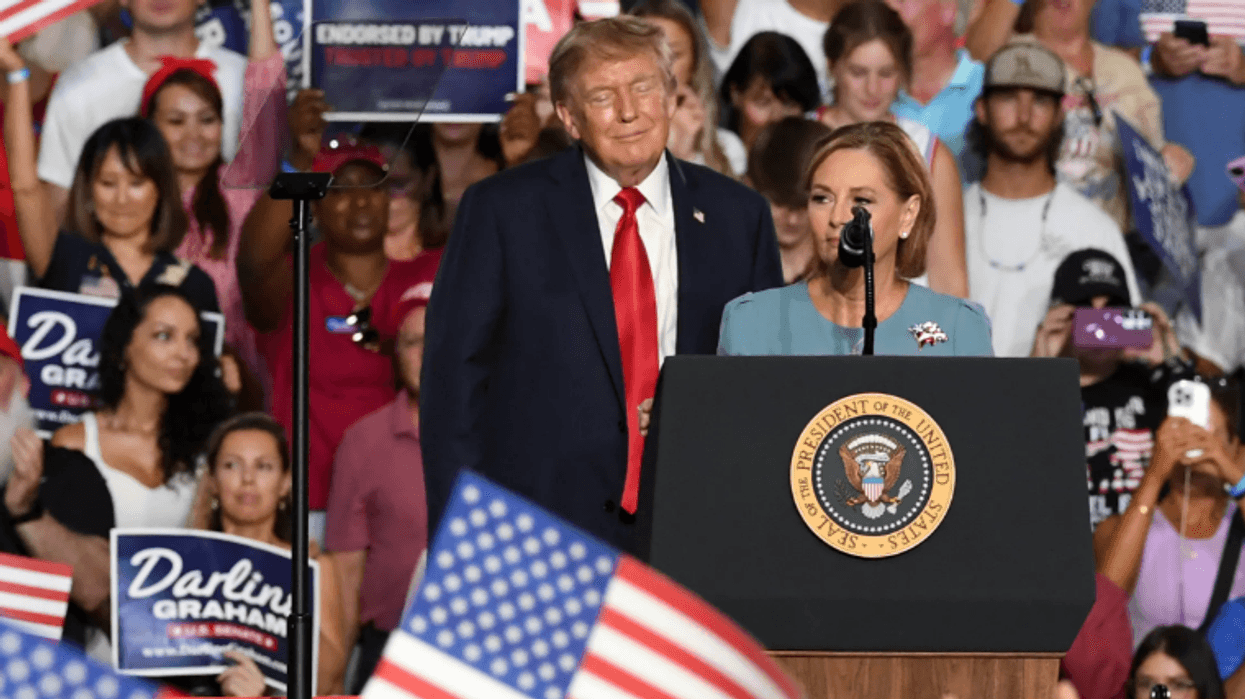 Trump and Darline Graham