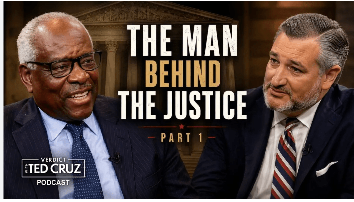 Clarence Thomas and Ted Cruz