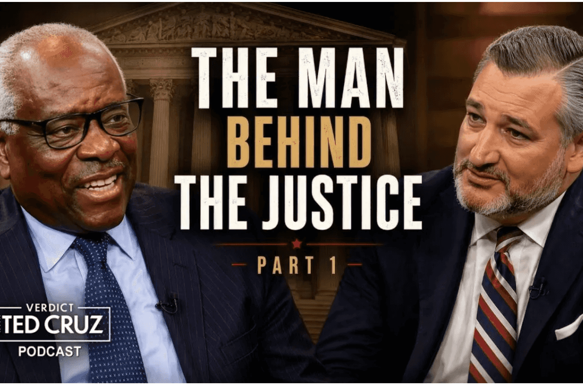 Clarence Thomas and Ted Cruz