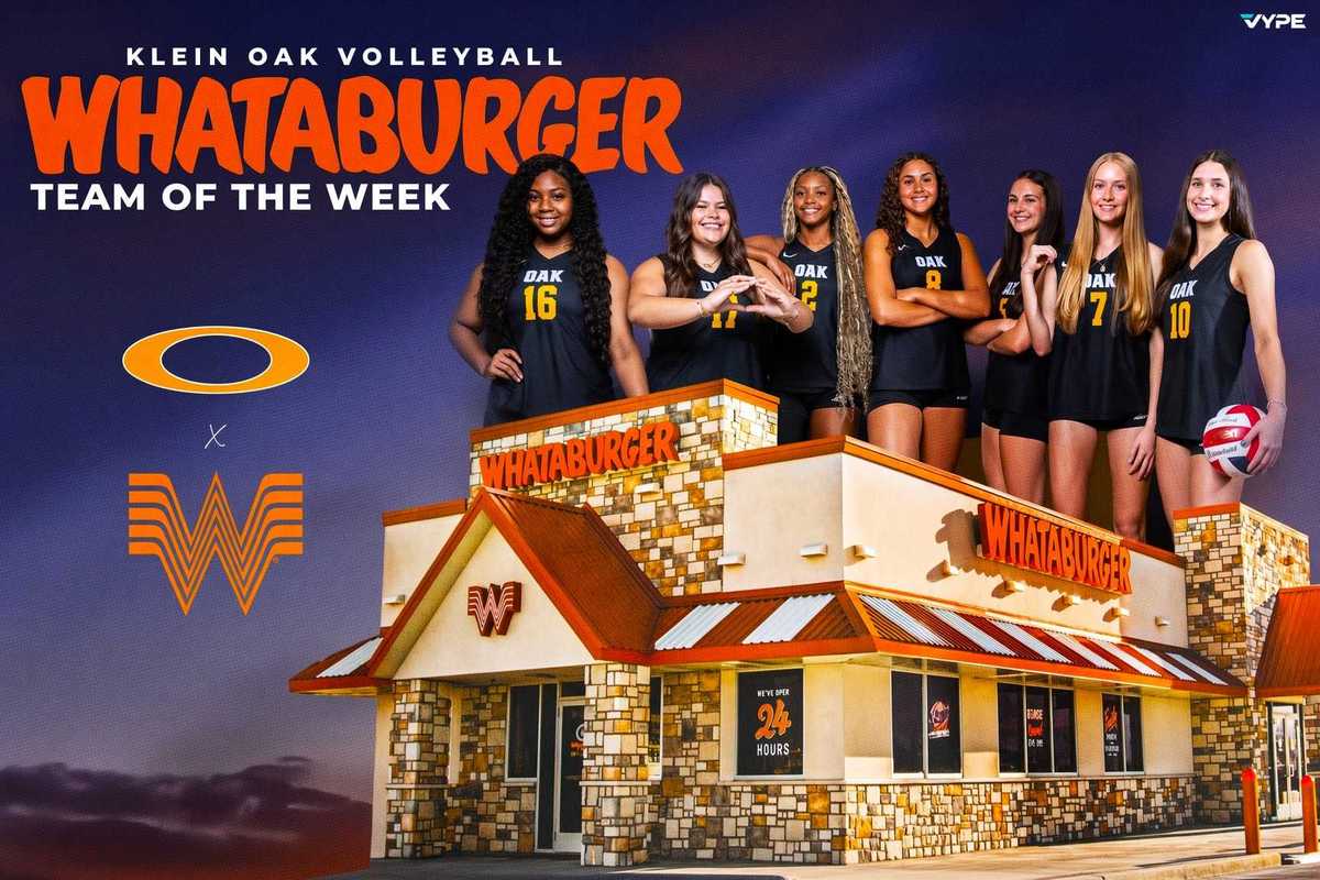 Whataburger Team of the Week | Klein Oak VB Means Business