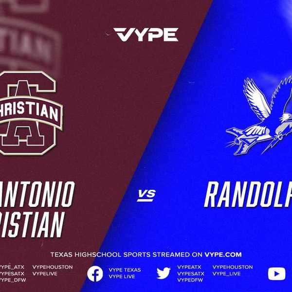7:30PM - Football: San Antonio Christian vs. Randolph