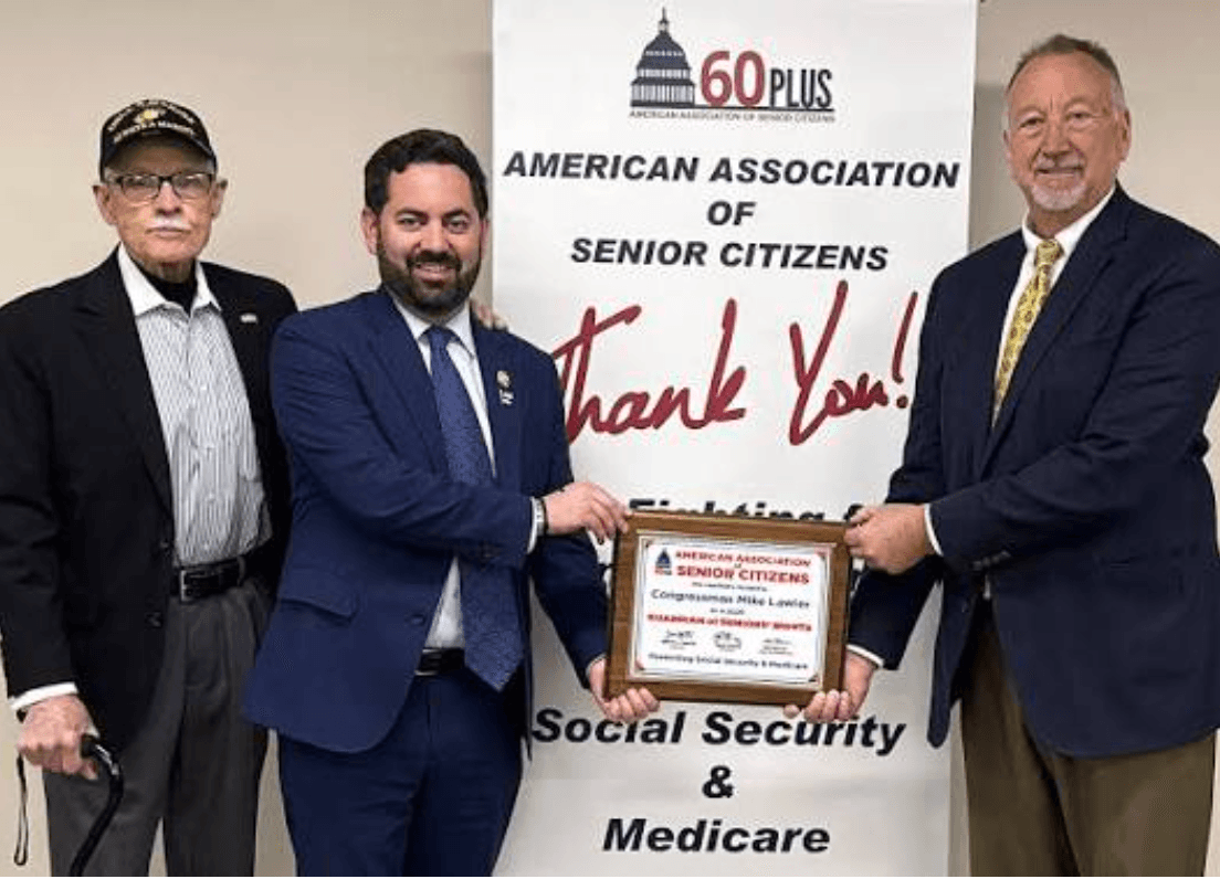 MIke Lawler and Saul Anuzis 60 Plus Association