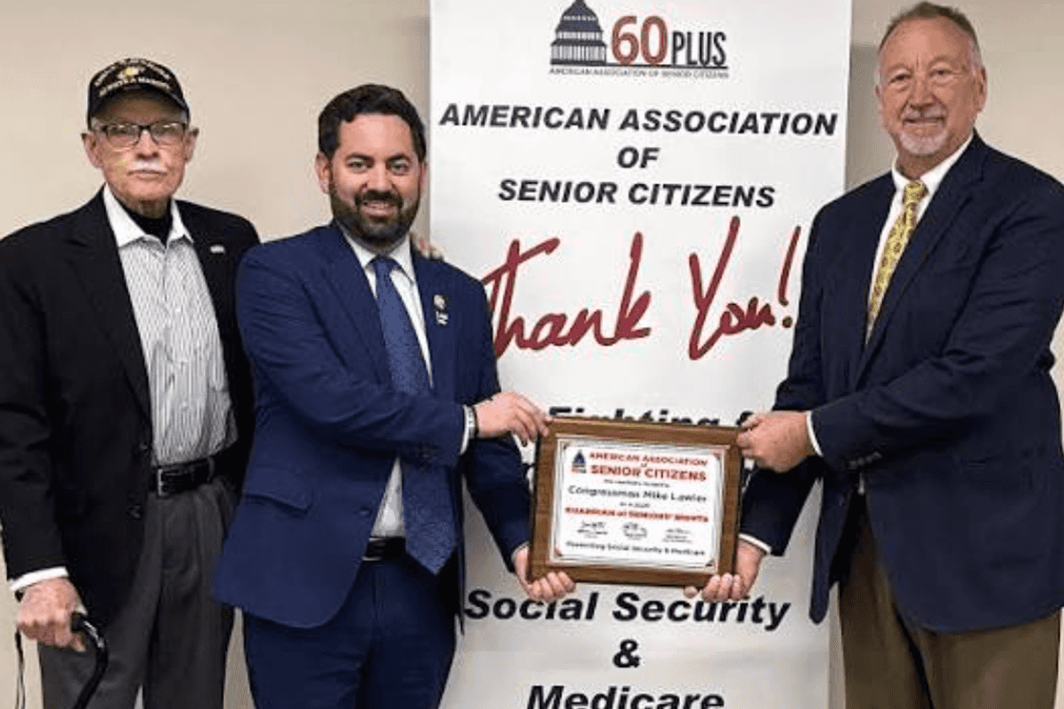 MIke Lawler and Saul Anuzis 60 Plus Association